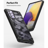 Ringke Fusion X Case für das Samsung Galaxy A72 - Camo Schwarz