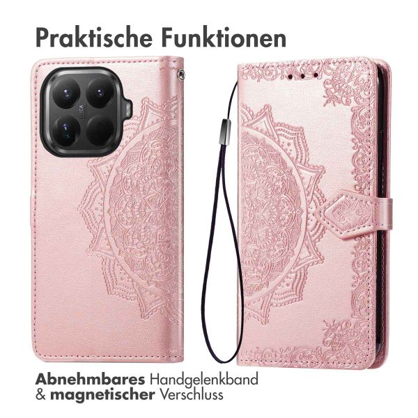imoshion Mandala Klapphülle Xiaomi 15T Pro - Rosé gold