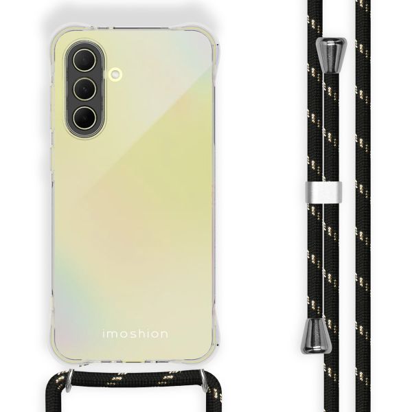 imoshion Backcover mit Band für das Samsung Galaxy A36 - Schwarz / Gold