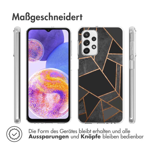 imoshion Design Hülle Samsung Galaxy A23 (5G) - Black Graphic
