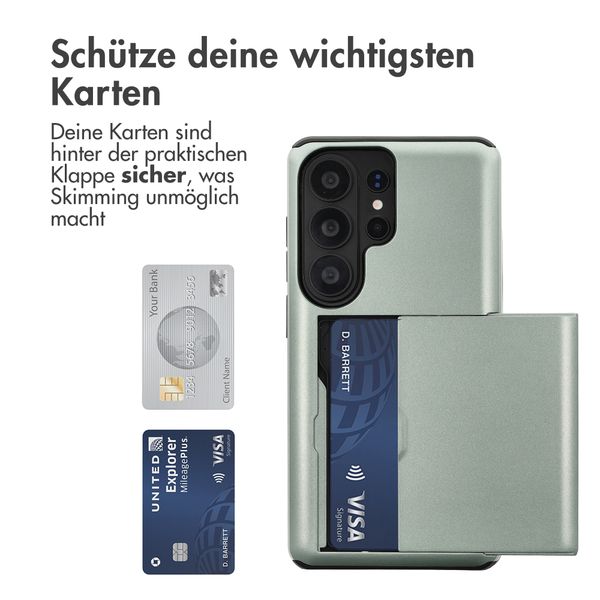 imoshion Backcover mit Kartenfach Samsung Galaxy S26 Ultra - Grün