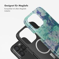 Selencia Vivid Tough Back Cover MagSafe für das iPhone 15 Pro - Fresh Paint Green