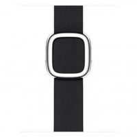 Apple Leather Band Modern Buckle für das  Apple Watch Series 1 t/m 9 / SE (38/40/41 mm) | Series 10 / 11 (42 mm) - Größe M - Ink