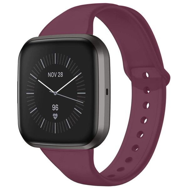 imoshion Silikonband für die Fitbit Versa 2 / Versa Lite - Dunkelrot