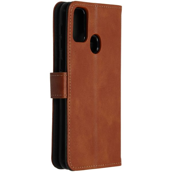 imoshion Luxuriöse Klapphülle Samsung Galaxy M30s / M21 - Braun