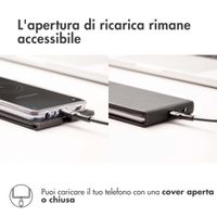 Accezz Flip Case Samsung Galaxy A34 (5G) - Schwarz