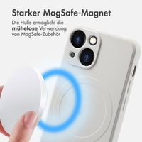 imoshion Color Back Cover mit MagSafe Apple iPhone 13 Mini - Beige