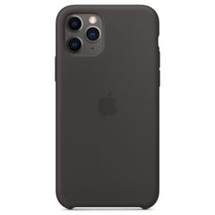 Apple Silikon-Case Schwarz für das Apple iPhone 11 Pro