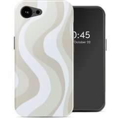 Selencia Vivid Rückabdeckung mit MagSafe Apple iPhone 16e - Desert Waves Beige