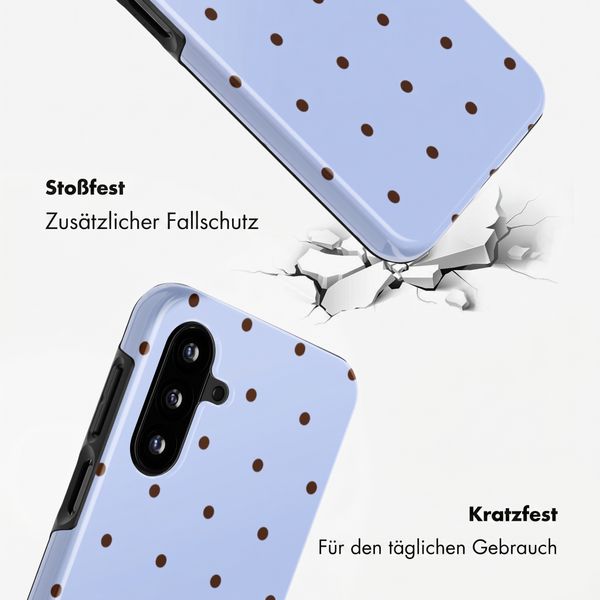 Selencia Vivid Back Cover Samsung Galaxy A17 (5G) / (4G) - Happy Dots Digital Sky