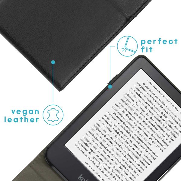 imoshion Stand Flipcase für das Kobo Clara 2E / Tolino Shine 4 - Schwarz