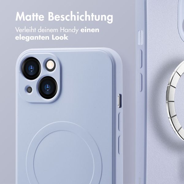 imoshion Color Back Cover mit MagSafe Apple iPhone 13 - Lila