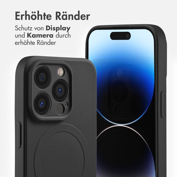 imoshion Color Back Cover mit MagSafe Apple iPhone 14 Pro - Schwarz