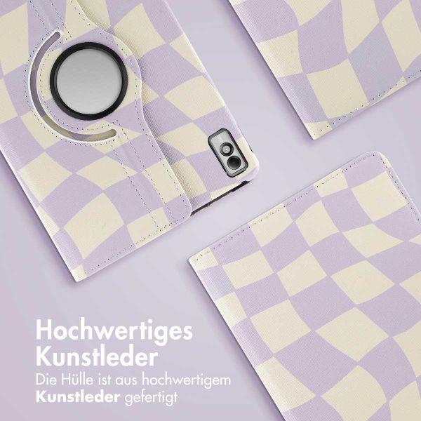 imoshion 360° drehbare Design Klapphülle Lenovo Tab M10 5G - Dancing Cubes