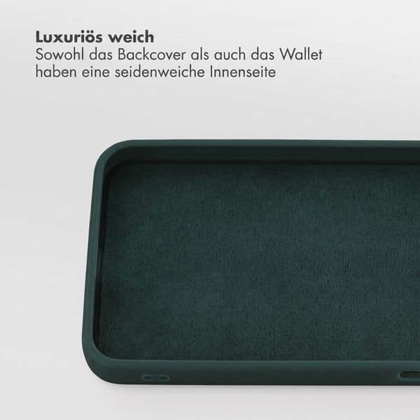 Accezz Edge abnehmbare Bookcase mit MagSafe Samsung Galaxy A27 (5G) - Grün