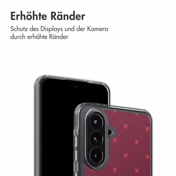 imoshion Design Hülle Samsung Galaxy A36 - Crush Check Coral Dust