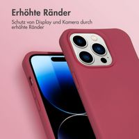 imoshion Color Backcover mit abtrennbarem Band Apple iPhone 14 Pro - Red Raspberry