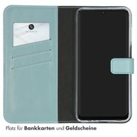 Selencia Echtleder Klapphülle Samsung Galaxy A15 (5G/4G) - Air Blue