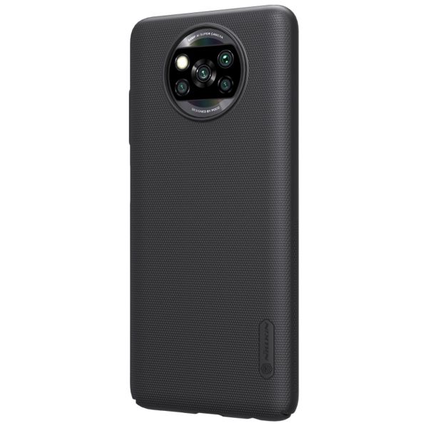 Nillkin Super Frosted Shield Case für das Xiaomi Poco X3 (Pro) - Schwarz