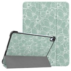 imoshion Design Trifold Klaphülle Apple iPad Air 11 Zoll (2026) M4 / (2025) M3 / (2024) M2 / Air 5 (2022) / Air 4 (2020) - Botanica