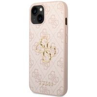 Guess 4G Metal Logo Back Cover Apple iPhone 15 - Rosa