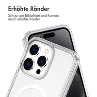 imoshion Sparkle Back Cover mit MagSafe für das iPhone 15 Pro Max - Transparent