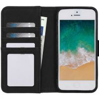 imoshion Luxuriöse Klapphülle Apple iPhone SE (2016) / 5 / 5s - Dunkelblau
