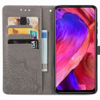 imoshion Mandala Klapphülle Oppo A74 (5G) / A54 (5G) - Grau