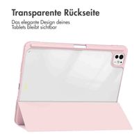 imoshion Trifold Hardcase Klapphülle Apple iPad Pro 11 (2024) M4 - Rosa