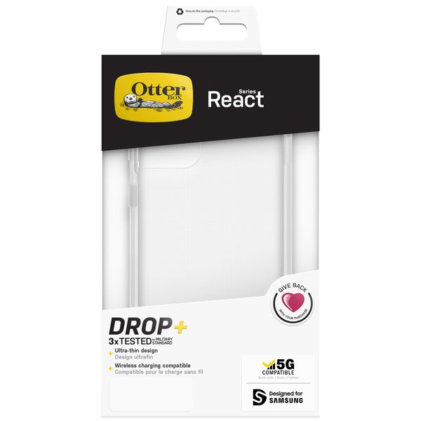 OtterBox React Backcover Samsung Galaxy S21 Plus - Transparent