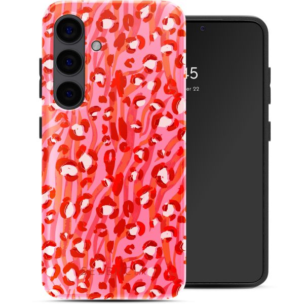 Selencia Vivid Tough Back Cover für das Samsung Galaxy S24 - Wild Spots Lipstick