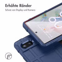 imoshion Rugged Shield Backcover Google Pixel 6a - Dunkelblau