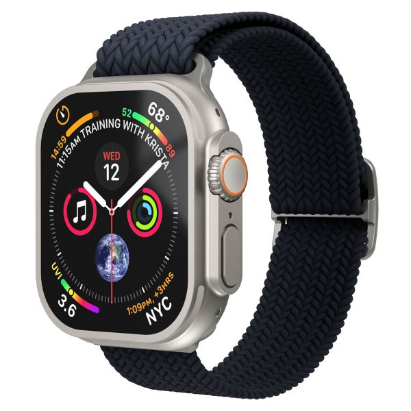 Vonmählen Woven Loop Armband für deine Apple Watch | 44/45/46/49 mm - Navy