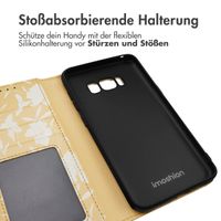 imoshion ﻿Design Klapphülle für das Samsung Galaxy S8 - Yellow Flowers