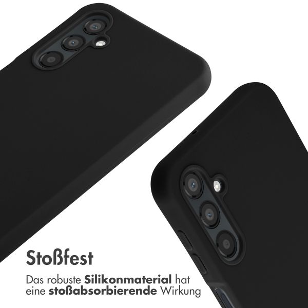 imoshion SilikonHülle mit Band Samsung Galaxy A25 (5G) - Schwarz