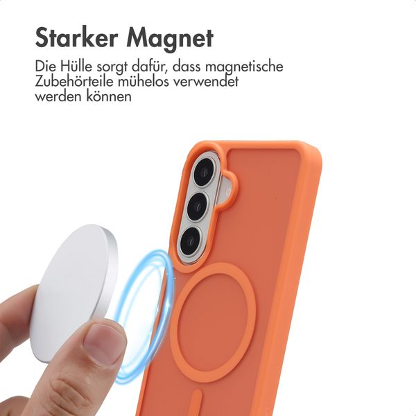 imoshion Color Guard Back Cover mit MagSafe Samsung Galaxy S26 Plus - Orange