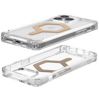 UAG Plyo Backcover MagSafe für das iPhone 15 Pro Max - Ice / Gold