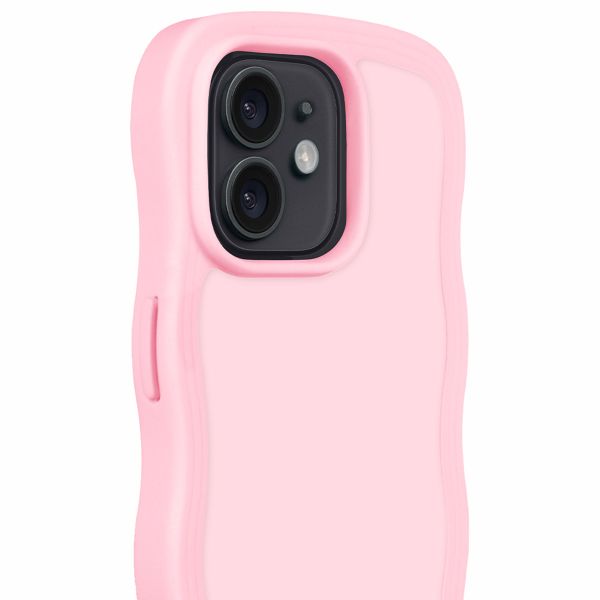 Holdit Wavy Case für das Apple iPhone 12/12 Pro - Pink