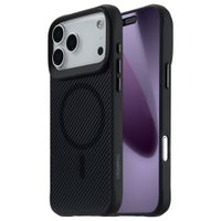 imoshion Rugged Hybrid Carbon Case mit MagSafe Apple iPhone 17 Pro Max - Schwarz