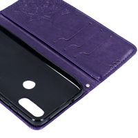 Mandala Klapphülle Violett für das Motorola One Vision