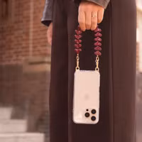 Selencia Lova Handgelenkbande - Burgundy