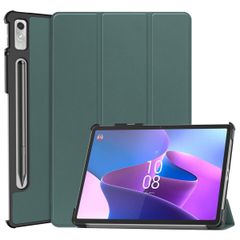 imoshion Trifold Klapphülle für das Lenovo Tab P11 Pro (2nd gen) - Dunkelgrün