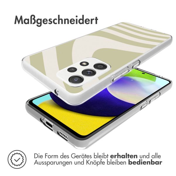 imoshion Design Hülle Samsung Galaxy A53 - Retro Green