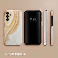 Selencia Vivid Back Cover Samsung Galaxy A15 (5G/4G) - Chic Marble Gold