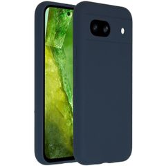 Accezz Liquid Silikoncase Google Pixel 8a - Dunkelblau