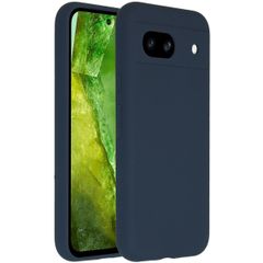 Accezz Liquid Silikoncase für das Google Pixel 8a - Dunkelblau