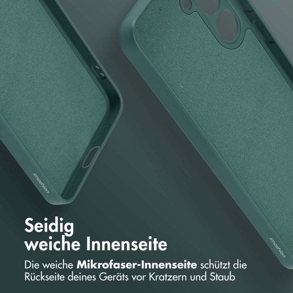 imoshion Color Back Cover mit MagSafe Samsung Galaxy S24 Plus - Dunkelgrün