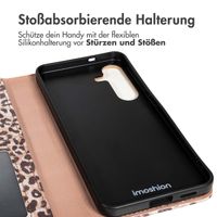 imoshion Design Klapphülle Samsung Galaxy S25 FE - Leopard Mood