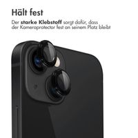 imoshion ﻿2er-Pack Objektivschutz für Kamera für das iPhone 13 - Schwarz