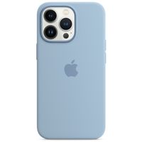 Apple Silikon-Case MagSafe für das Apple iPhone 13 Pro - Blue Fog